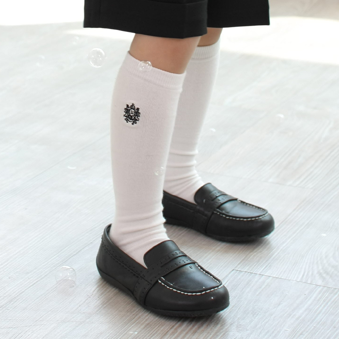 现货韩国正品儿童纯棉袜子男童高档中筒袜男童礼服袜演出礼服袜