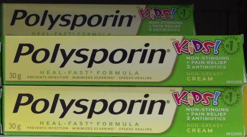【预订】加拿大Polysporin 幼儿童专用 伤口快速杀菌止痛膏 30克