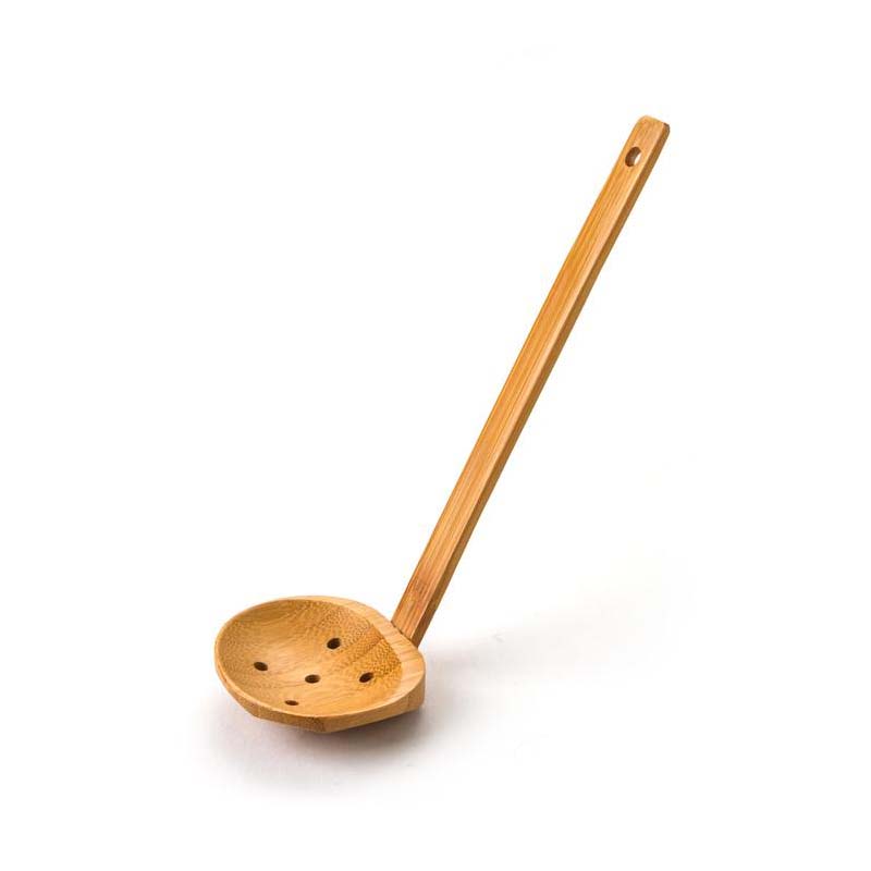 竹设 拉面漏勺 火锅勺子 拉面专用勺 日式料理店餐具 龟甲漏勺