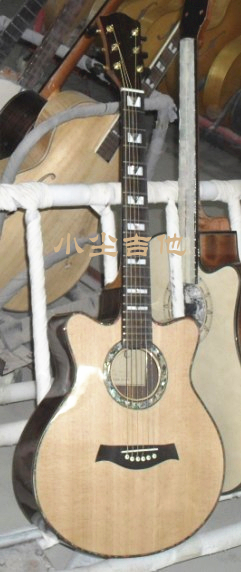 40吋玫瑰木双缺角红松单板吉他（旅行吉他）