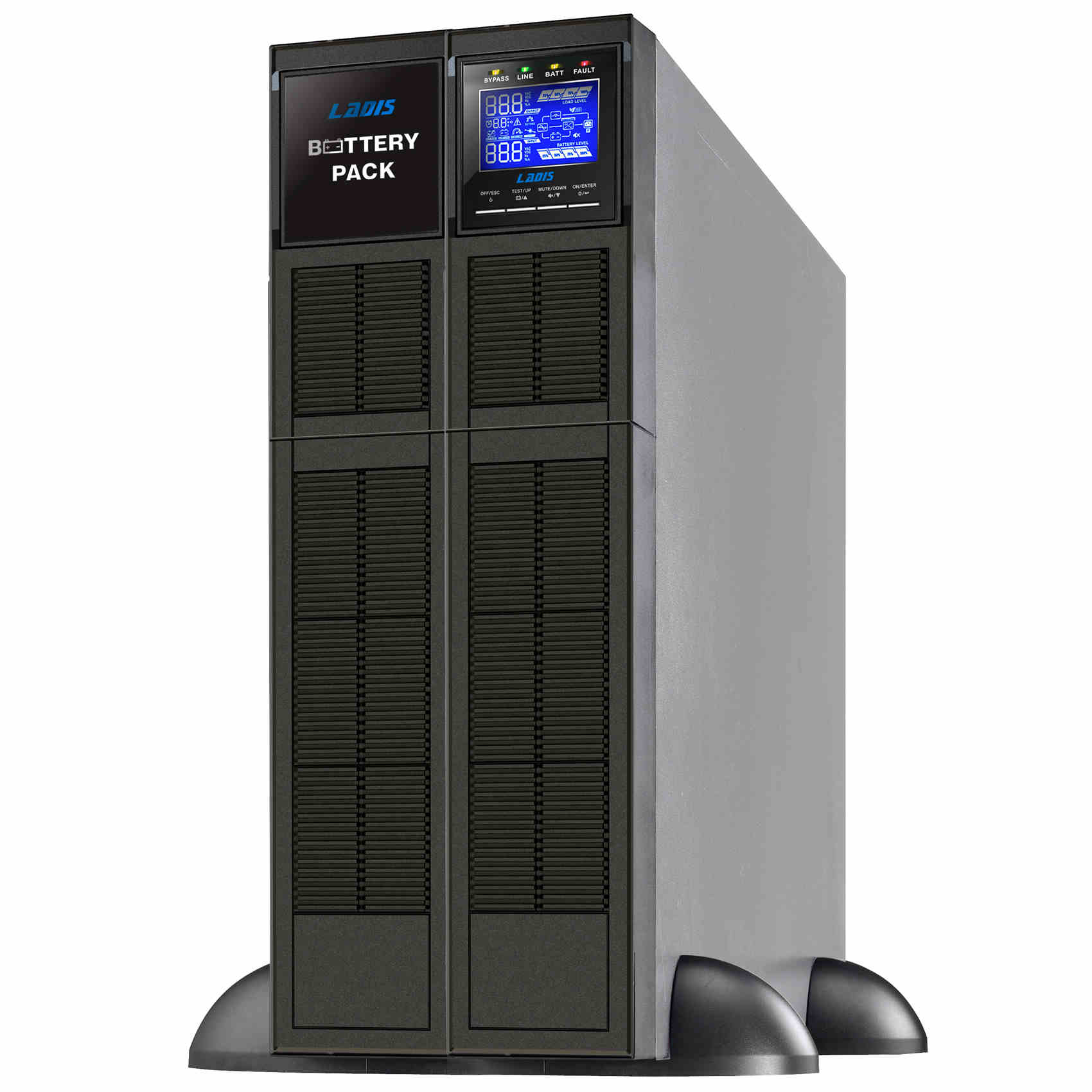 雷迪司GR10K机架式塔式UPS电源10KVA 8000W10分钟LCD可扩时间