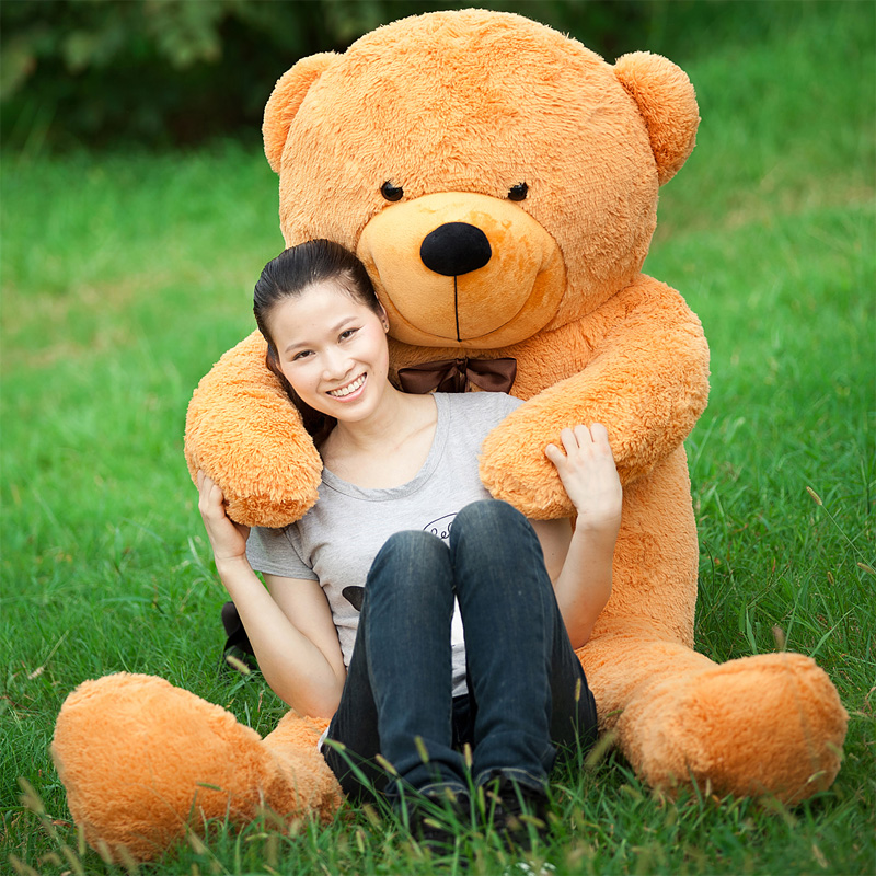正版毛绒玩具泰迪熊抱抱大号熊公仔1.6米 女生最爱生日礼物 浪漫