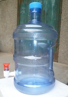 饮水机纯净水桶7.5升带手柄带水龙头pc料QS认证食品专用桶 包邮