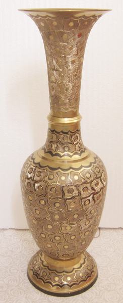 印度花瓶 现代时尚工艺礼品摆件  印度平口大肚子花瓶 T21