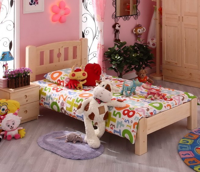 特价松木床 儿童床 尺寸可以定做