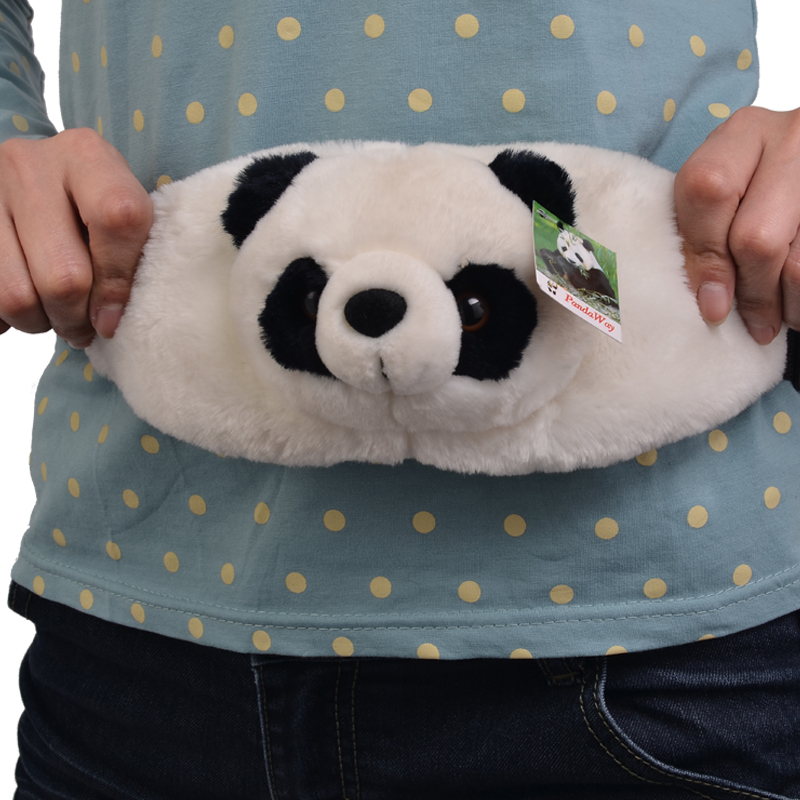 正品Pandaway新款熊猫玩具周边休闲可爱小腰包旅游韩版时尚礼品