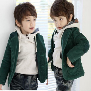 2015秋款儿童休闲西装韩版童装英伦帅气小西装男童宝宝灯芯绒外套