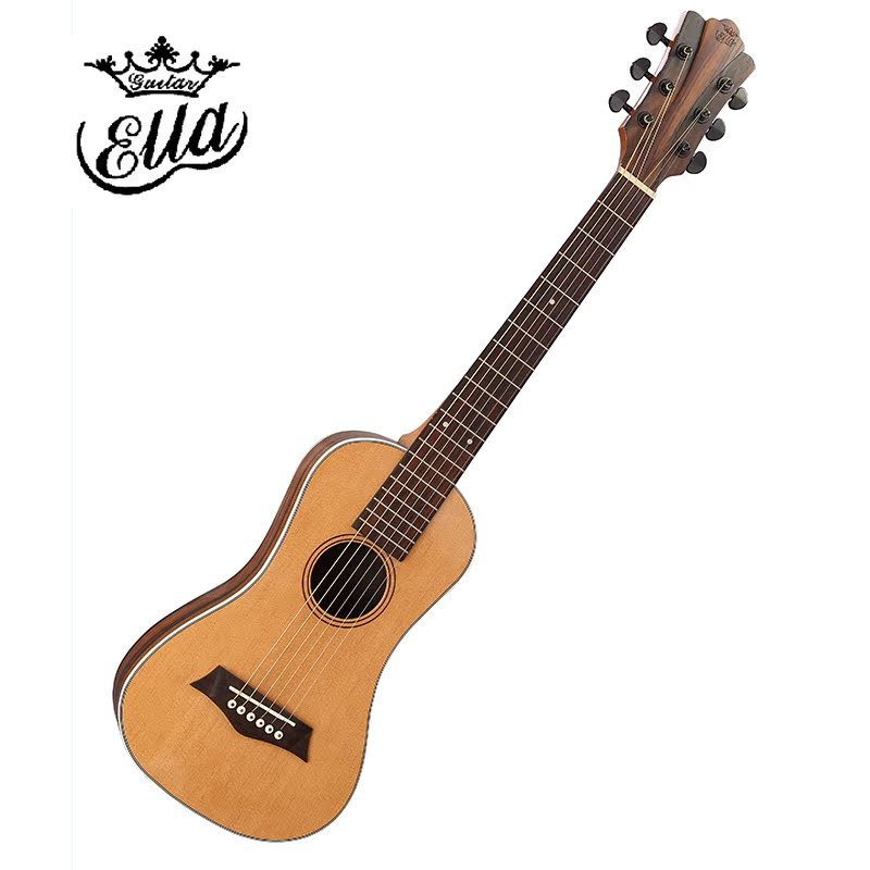 ELLA 正品美国原版民谣小吉他 36寸旅行木吉他 新手女生初学吉他