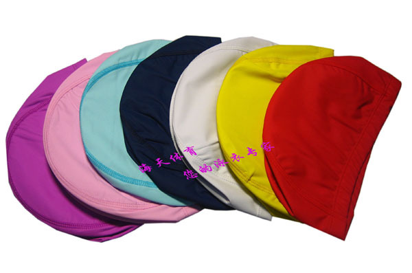 高档泳帽 韩国最新面料泳帽 防水耐用纳米布泳帽 PU涂层游泳帽