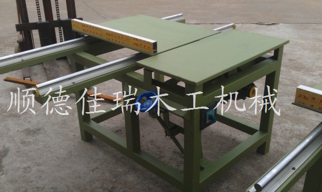 厂家直销 木工机械简易推台锯 45度亚克力板材开料锯 裁板锯