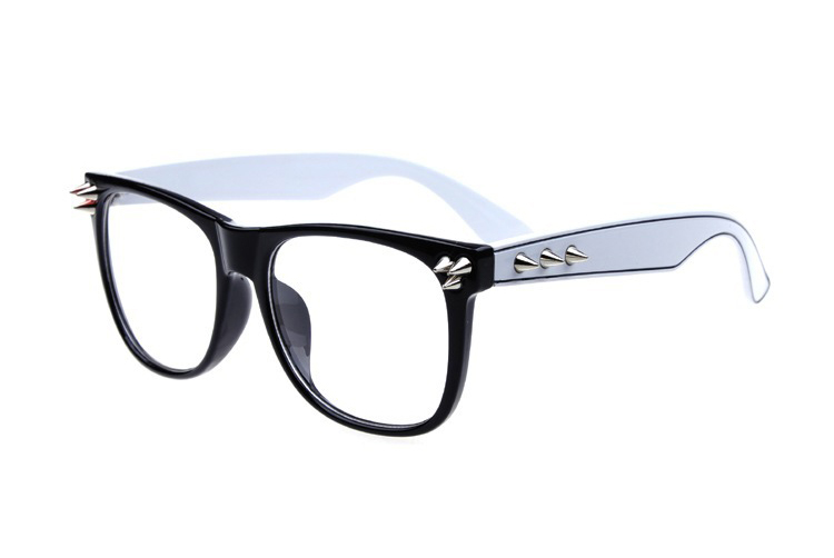 2013爆款 欧美朋克柳丁眼镜框 时尚复古男女同款平光眼镜批发9182