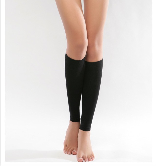 金诺达弹力袜护小腿 二级压力护腿 缓解腿肿 专业运动护具袜套