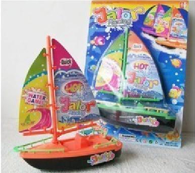 电动玩具/电动帆船/ 浴缸洗澡类小玩具/电动帆船模型 戏水玩具