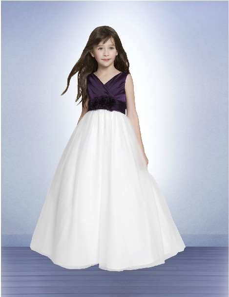 儿童礼服裙长裙女童钢琴演出服亲子装公主裙花童婚纱主持人白纱裙