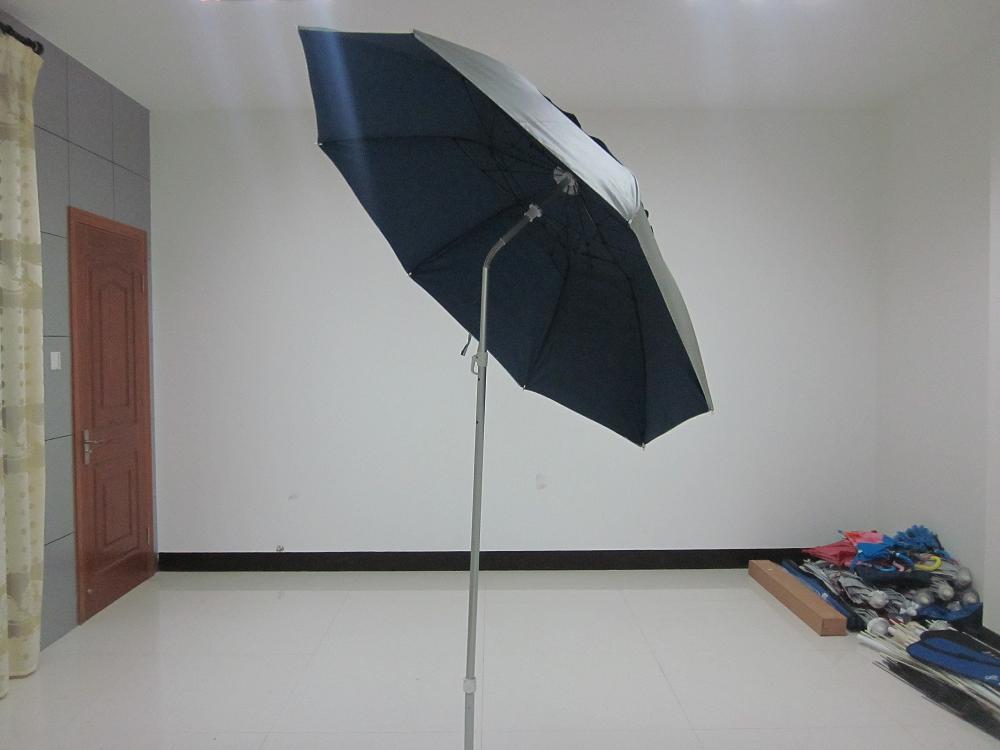 特价金威钓鱼伞 2米铝直杆 防紫外线  铝合金杆  太阳伞