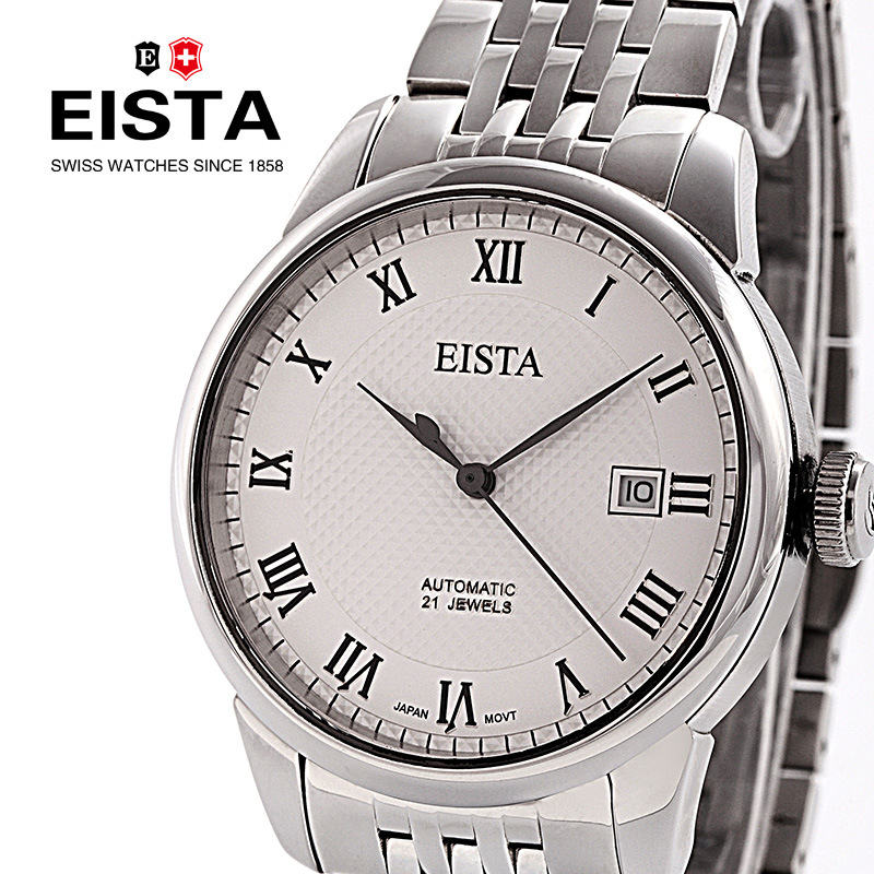 正品瑞士手表 EISTA亚时达 男士手表 机械手表男表