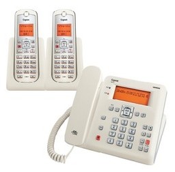 集怡嘉Gigaset  C675 数字无绳电话机座机 录音电话 留言子母机