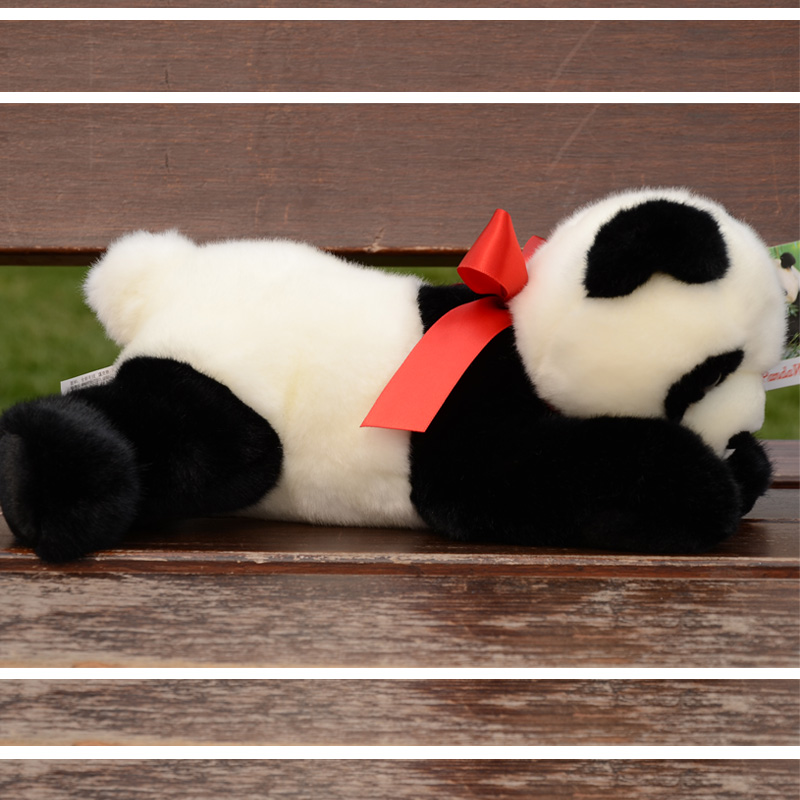 正品Pandaway软体颗粒熊猫玩具秒杀高档娃娃特价大号毛绒娃娃挂件