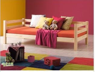 特价实木床儿童床 环保实木床 单人床 少儿床促销
