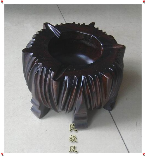 清仓特价 创意礼品 越南红木烟灰缸 木质实用鸡翅木烟具 个性时尚