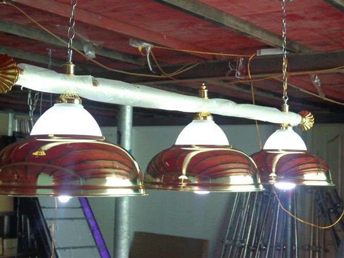 台球用品灯具水晶灯/台球灯罩/灯具批发台球厅用品台球桌无影 LED