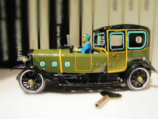 怀旧经典收藏 铁皮发条玩具 复古老爷车模型 居家摆设 童年玩具