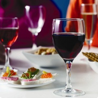 弓箭乐美雅玻璃红酒杯星级酒店餐具高脚杯酒吧餐厅葡萄酒杯果汁杯