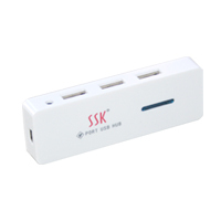 飚王/SSK 闪灵 SHU006一拖四USB集线器 USB扩展 可插u盘 手机充电