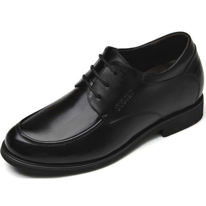 新款男士增高鞋男式7-8厘米内增高男鞋 商务正装头层牛皮鞋子正品
