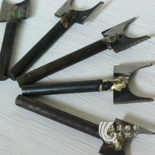 6MM定珠刀 木工铣刀磨珠刀铣珠刀雕刻打磨工具木雕根雕雕刻工具
