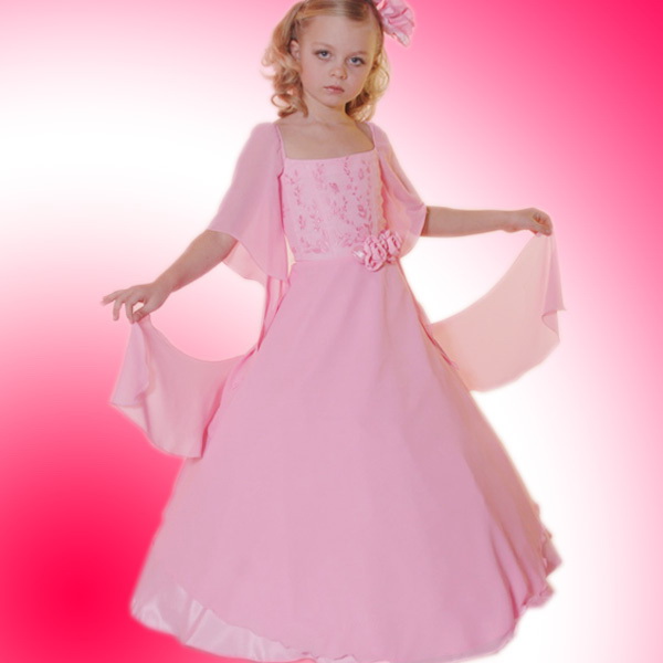 女童表演服装公主纱裙儿童演出服装钢琴表演礼服生日礼服主持礼服