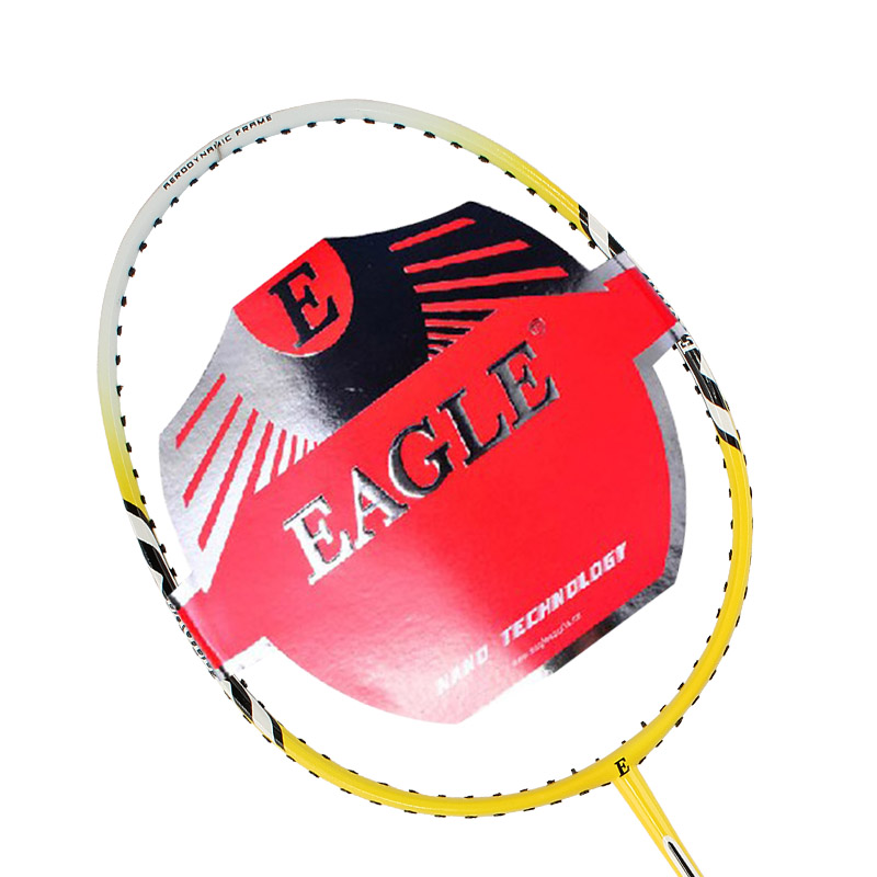 2014新品eagle鹰牌正品特价129碳素羽毛球拍