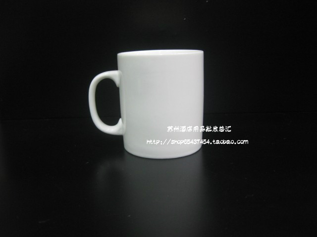 创意纯白陶瓷马克杯奶杯子咖啡杯直筒马克杯微波炉杯子定制广告杯