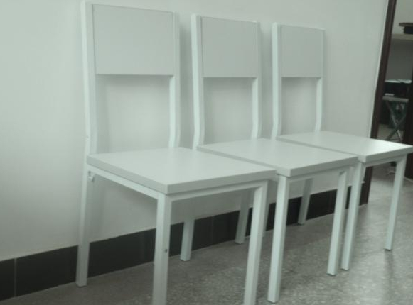 简约大气实用餐桌椅电脑桌椅学习椅子办公椅钢木椅组合时尚职员椅