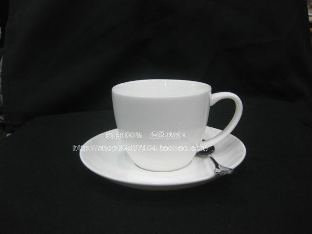 纯白色欧式咖啡杯陶瓷创意杯字简约奶茶杯水杯新骨瓷早餐杯牛奶杯