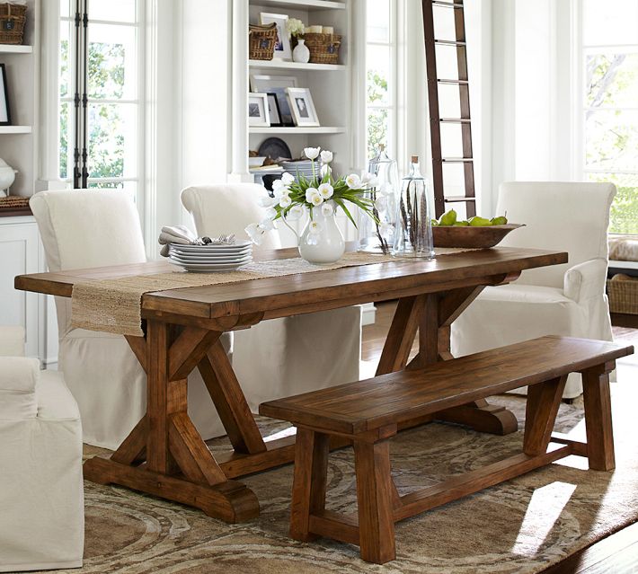 欧式实木条形地中海个性复古做旧餐桌椅组合长桌简约办公会议桌椅