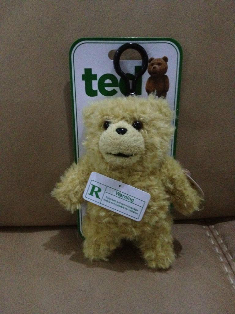 正品ted熊 情人正版电影泰迪熊小挂件  毛绒玩具生日礼物公仔 Q版