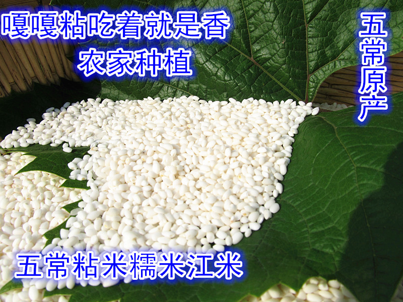 5斤包邮 有机食品 糯米 大米 黑龙江特产 有机米 江米吃粽子米