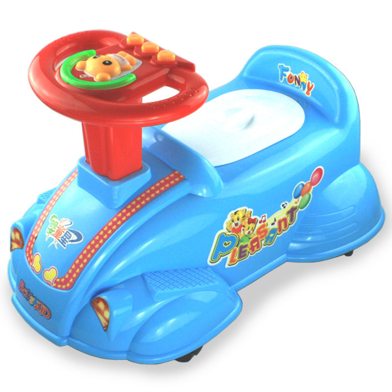 包邮 婴儿坐便器 儿童马桶 幼儿便盆带轮子带音乐 加厚大号滑行车