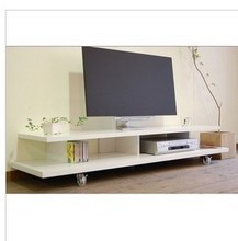 液晶电视柜简约现代客厅可移动大电视柜田园简易电视柜特价