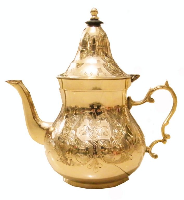 印度工艺品 黄铜酒壶 （可装水） 纯铜