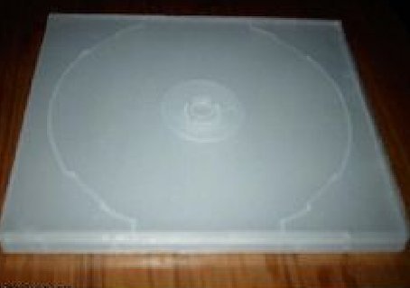 【铼德原厂店】CD/DVD/光盘盒子 塑料 正方形 双面 磨砂 0.9/个！