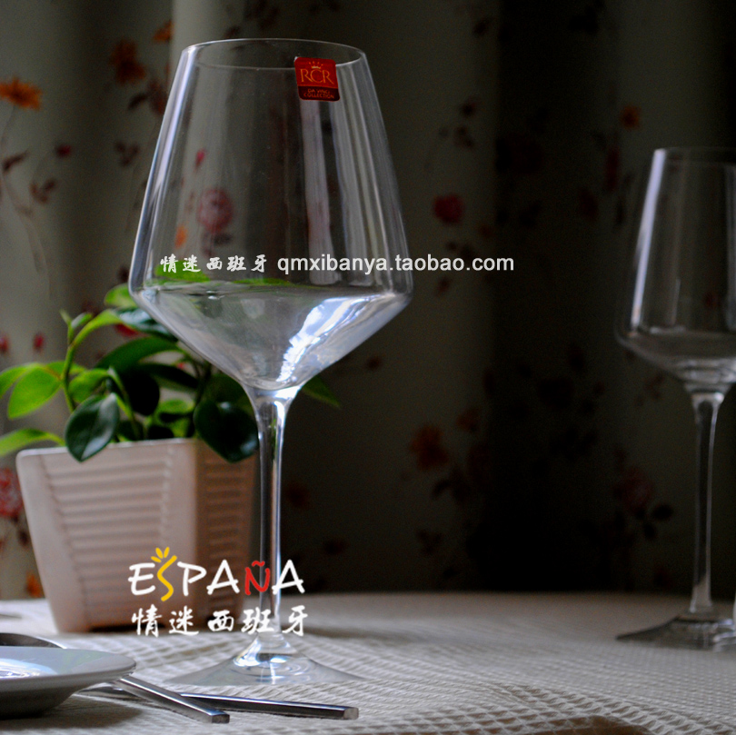 绝美意大利进口 RCR 达芬奇 水晶红酒杯 进口水晶葡萄酒杯 高品质
