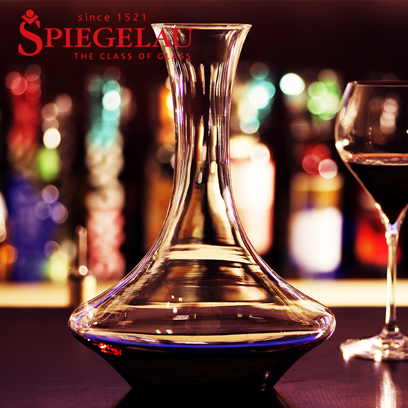 Spiegelau诗杯客乐生活家系列 进口无铅水晶红酒快速醒酒器分酒器