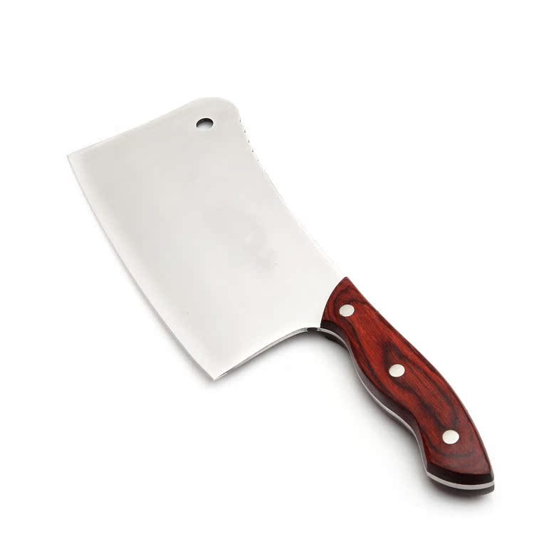 朱家锻打不锈钢小号女式家庭厨房专用砍骨刀剁骨刀斩骨刀定制刀具