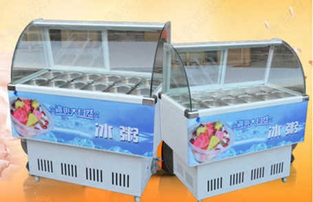 厂家直销10盒冰粥柜 冰粥机10盒