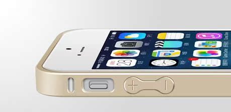 超薄新款包邮iphone5手机壳苹果4s手机壳边框金属5S手机套外壳