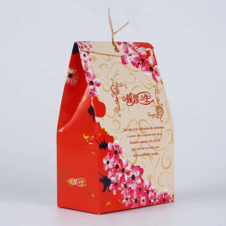 中国风婚礼结婚喜糖糖盒婚庆用品礼品2016纸质小号糖盒欧式创意