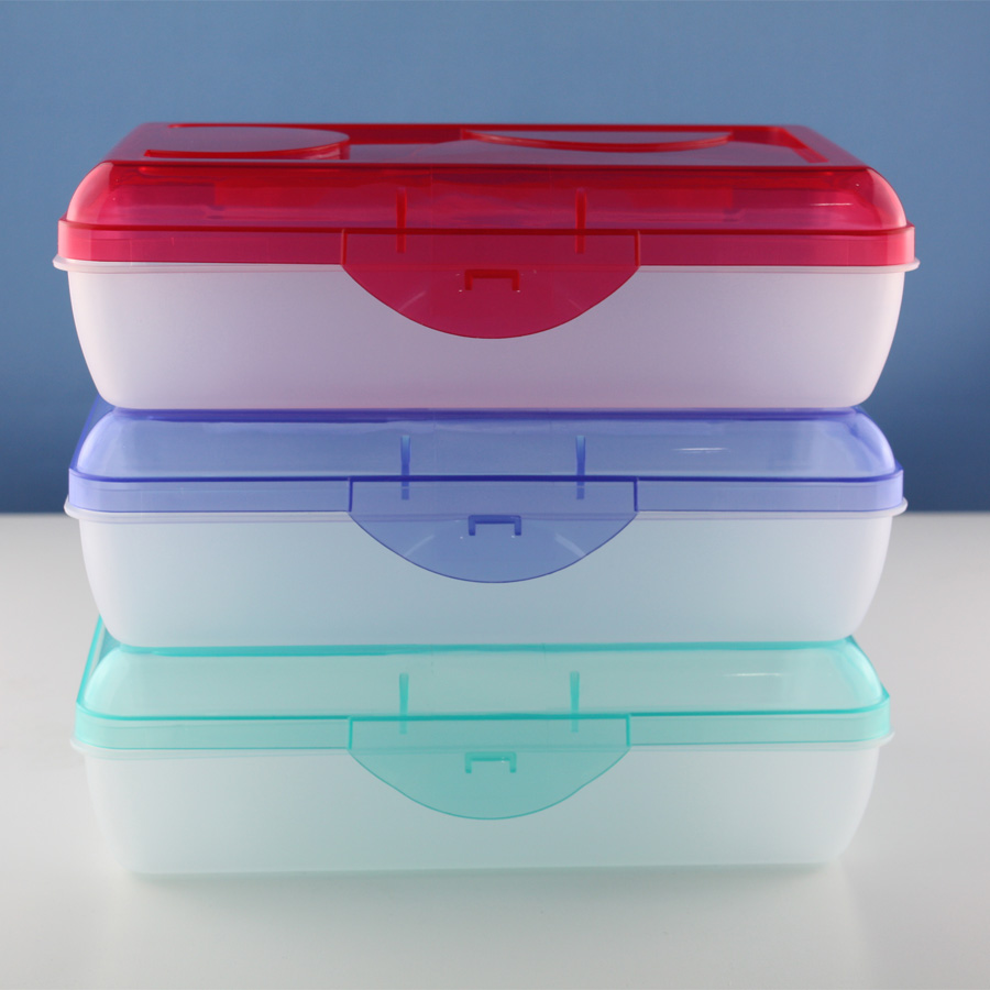 保鲜盒 饭盒 微波午餐餐盒 长方形便当盒 快餐盒 分类储物盒 特价