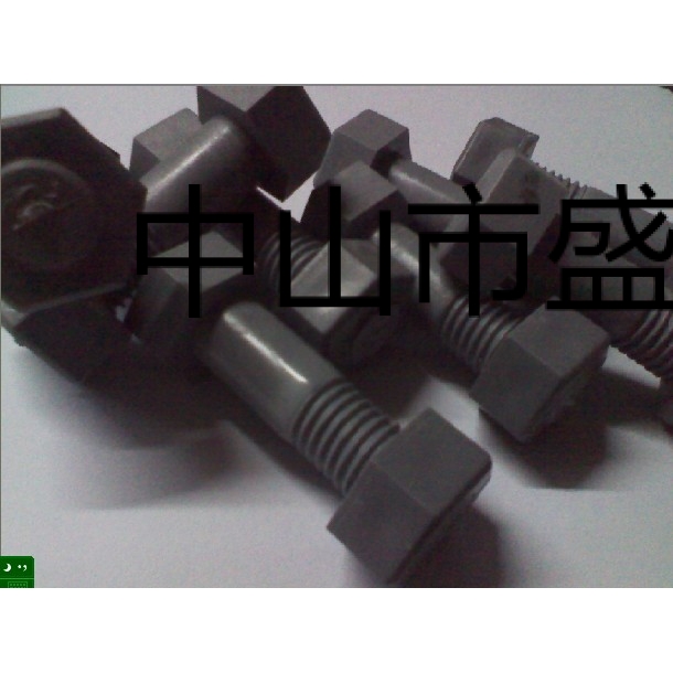 16 60塑料灰色耐酸碱 耐腐PVC螺栓